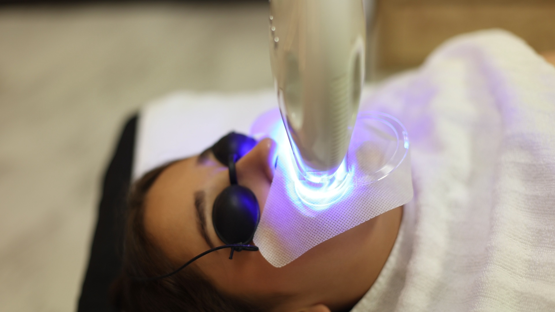 A beauty treatment at H Wellness and Beauty Studio.