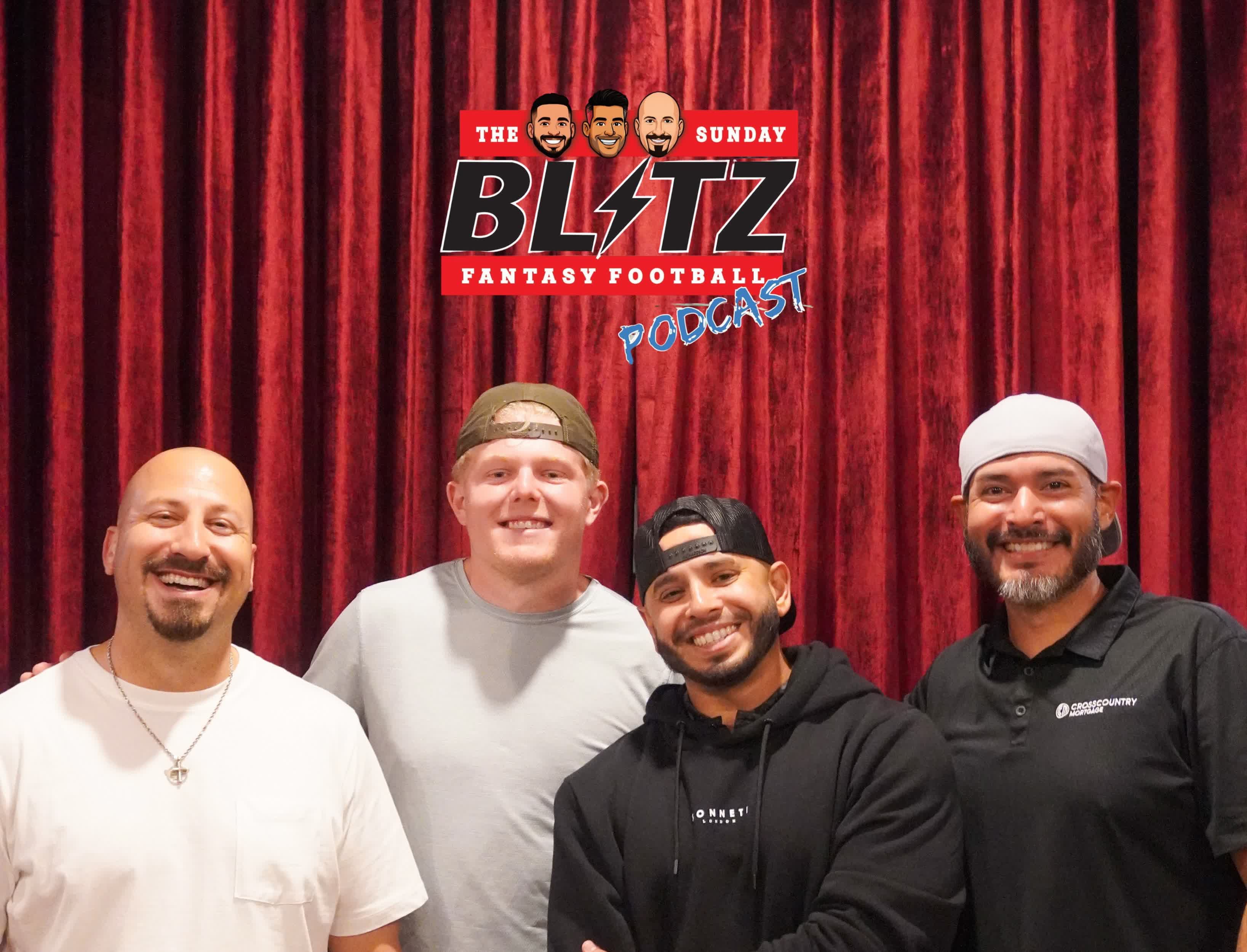 The Sunday Blitz hosts together in the studio.