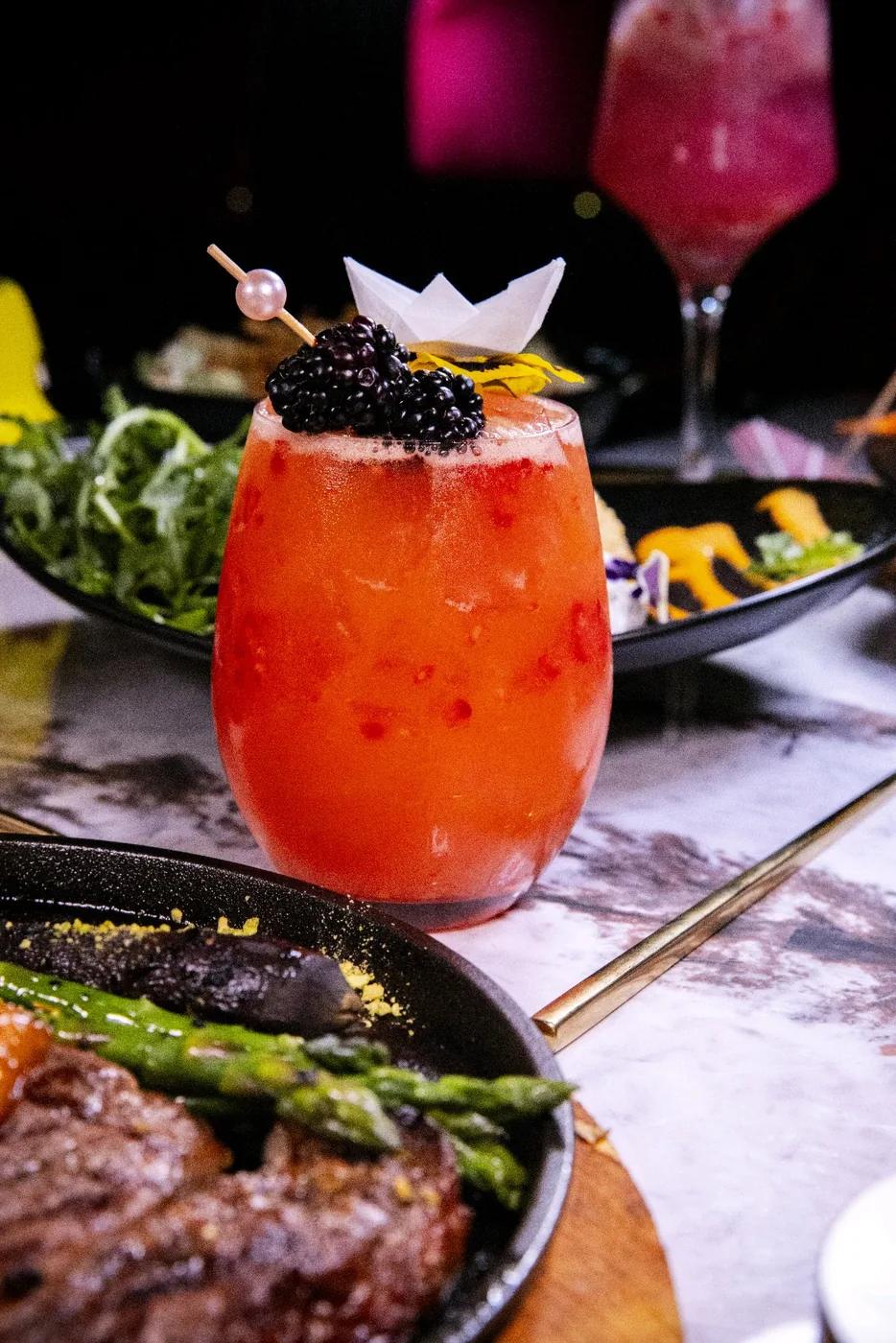 Cocktail photography for Mousai